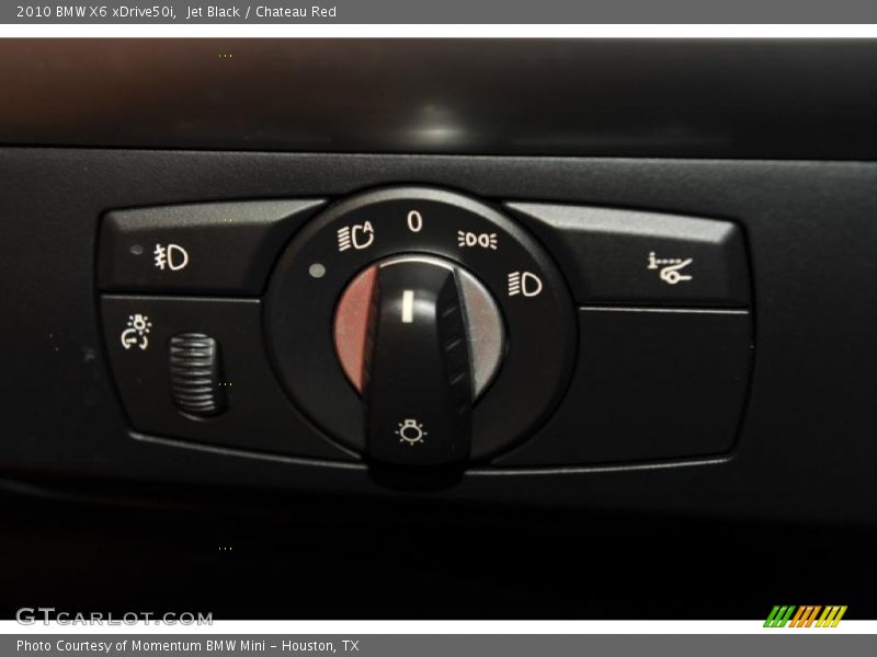 Controls of 2010 X6 xDrive50i