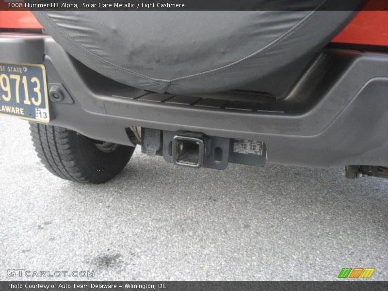Solar Flare Metallic / Light Cashmere 2008 Hummer H3 Alpha