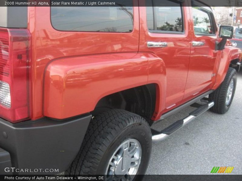 Solar Flare Metallic / Light Cashmere 2008 Hummer H3 Alpha