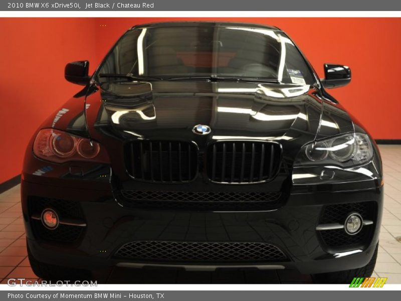 Jet Black / Chateau Red 2010 BMW X6 xDrive50i