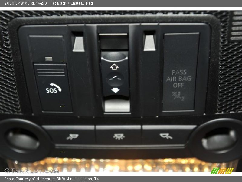 Controls of 2010 X6 xDrive50i