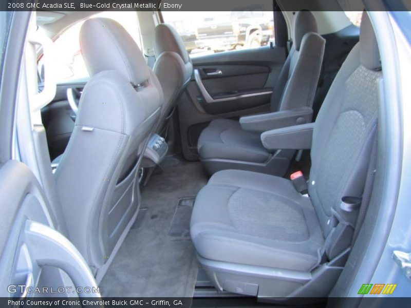 Blue-Gold Crystal Metallic / Ebony 2008 GMC Acadia SLE
