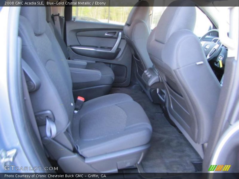 Blue-Gold Crystal Metallic / Ebony 2008 GMC Acadia SLE
