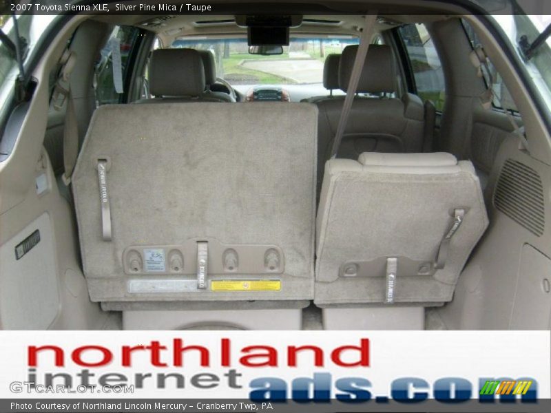 Silver Pine Mica / Taupe 2007 Toyota Sienna XLE