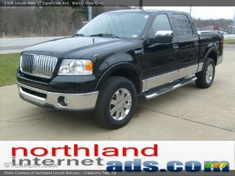 Black / Dove Grey 2006 Lincoln Mark LT SuperCrew 4x4