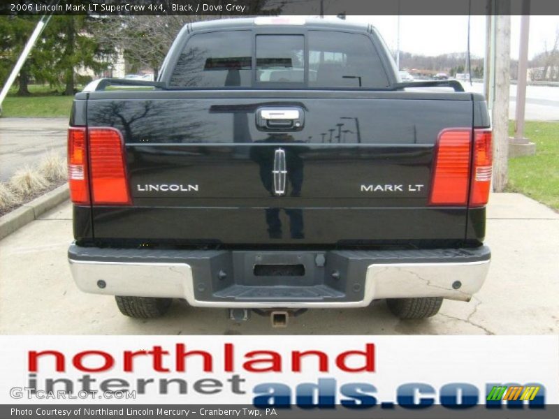 Black / Dove Grey 2006 Lincoln Mark LT SuperCrew 4x4