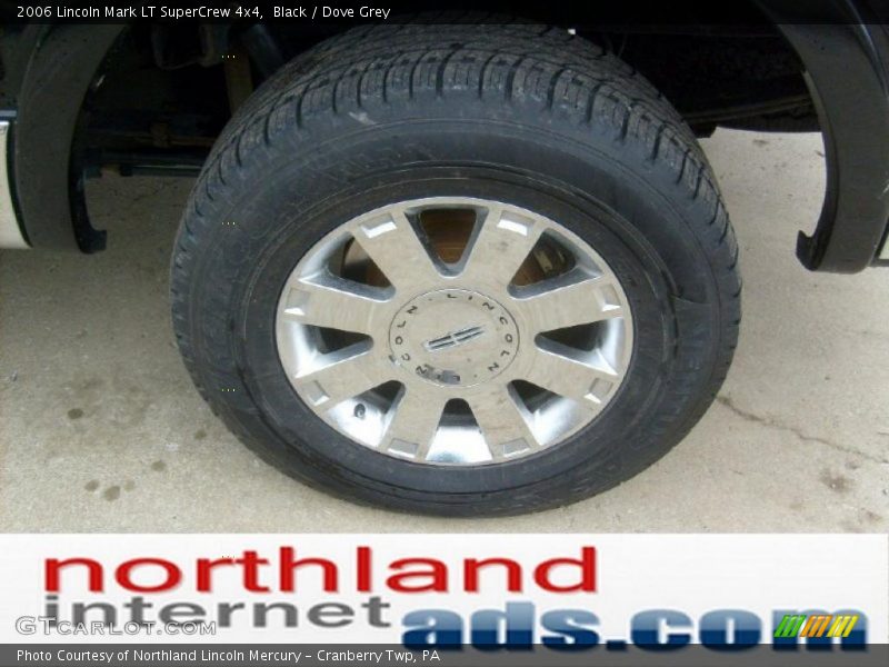 Black / Dove Grey 2006 Lincoln Mark LT SuperCrew 4x4