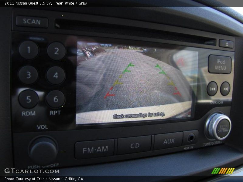 Pearl White / Gray 2011 Nissan Quest 3.5 SV