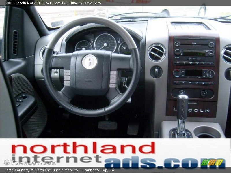 Black / Dove Grey 2006 Lincoln Mark LT SuperCrew 4x4