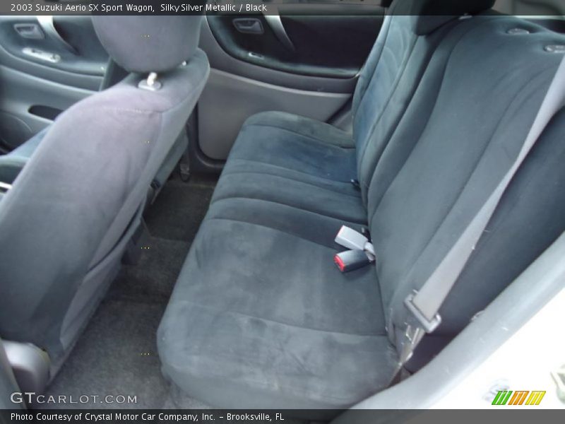 Silky Silver Metallic / Black 2003 Suzuki Aerio SX Sport Wagon