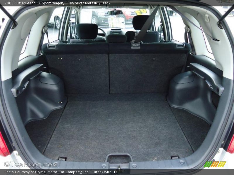 Silky Silver Metallic / Black 2003 Suzuki Aerio SX Sport Wagon