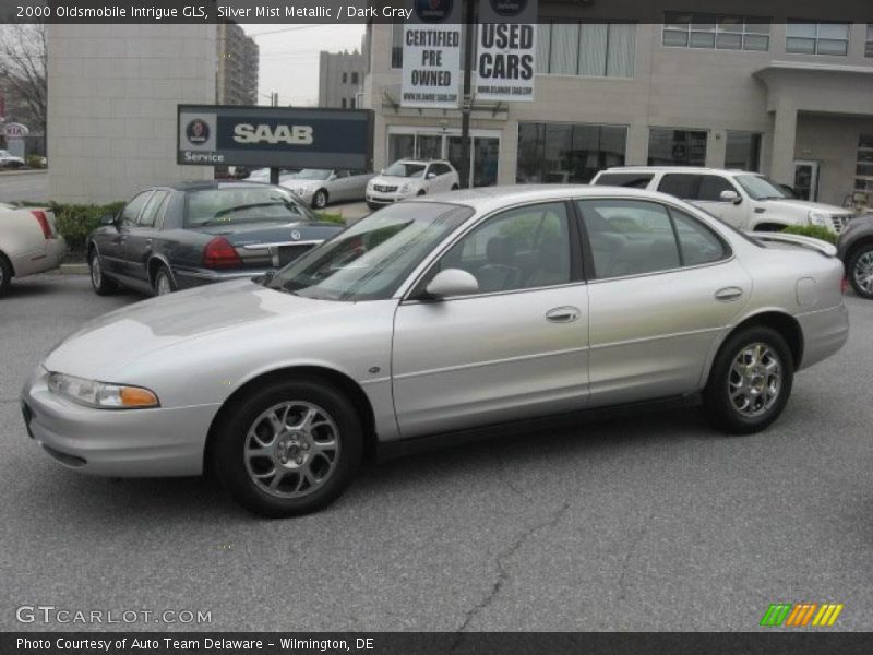 Silver Mist Metallic / Dark Gray 2000 Oldsmobile Intrigue GLS