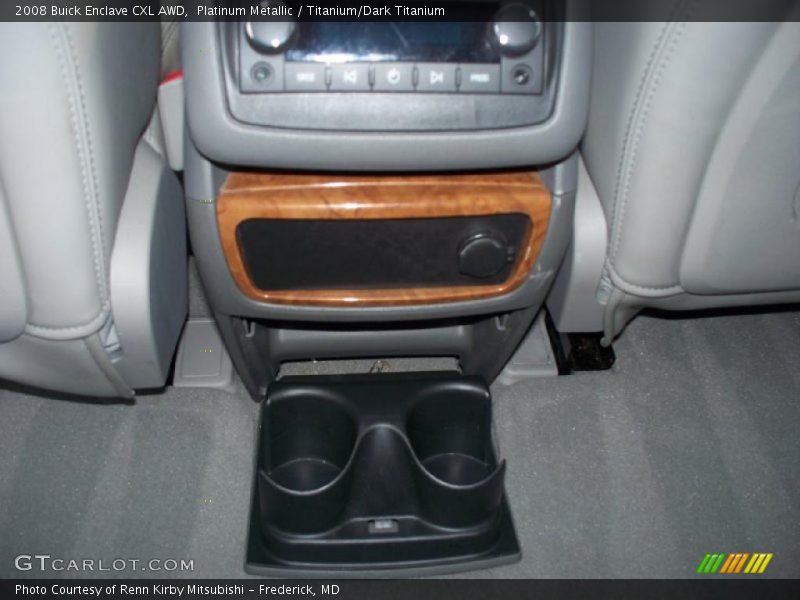 Platinum Metallic / Titanium/Dark Titanium 2008 Buick Enclave CXL AWD
