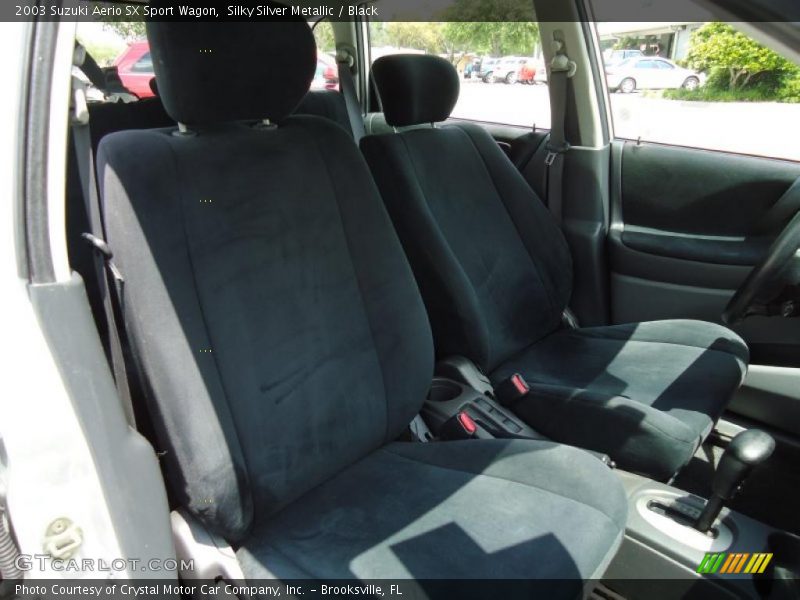 Silky Silver Metallic / Black 2003 Suzuki Aerio SX Sport Wagon