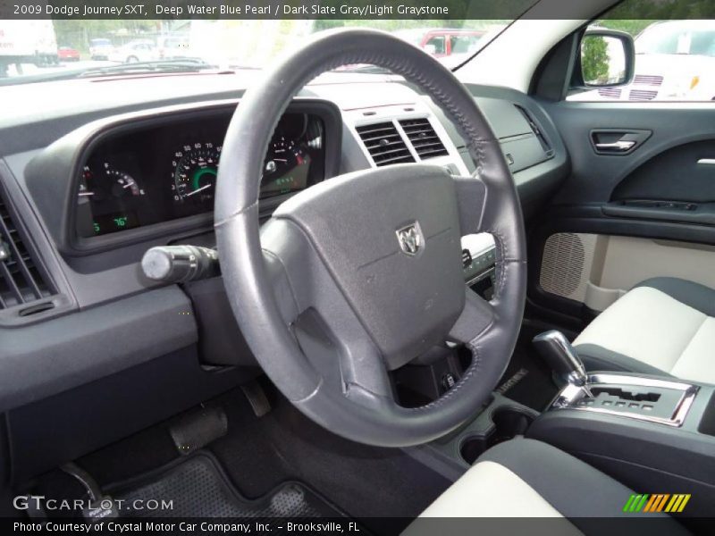 Deep Water Blue Pearl / Dark Slate Gray/Light Graystone 2009 Dodge Journey SXT
