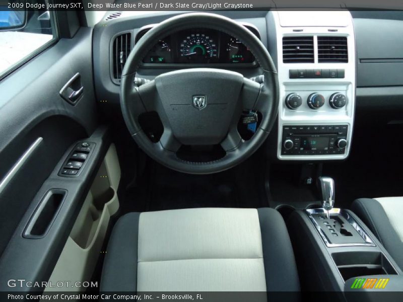 Deep Water Blue Pearl / Dark Slate Gray/Light Graystone 2009 Dodge Journey SXT