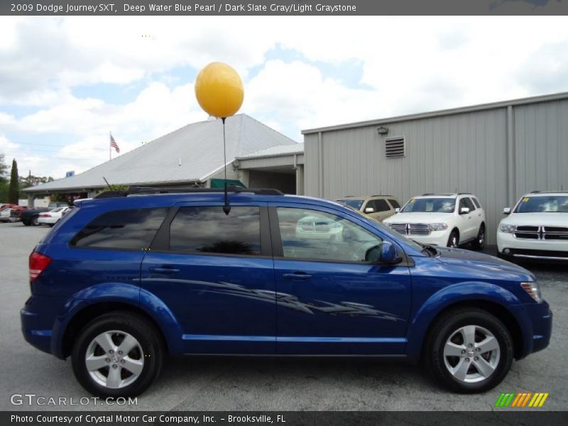 Deep Water Blue Pearl / Dark Slate Gray/Light Graystone 2009 Dodge Journey SXT