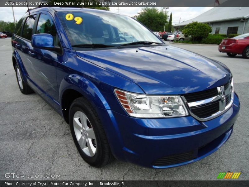 Deep Water Blue Pearl / Dark Slate Gray/Light Graystone 2009 Dodge Journey SXT