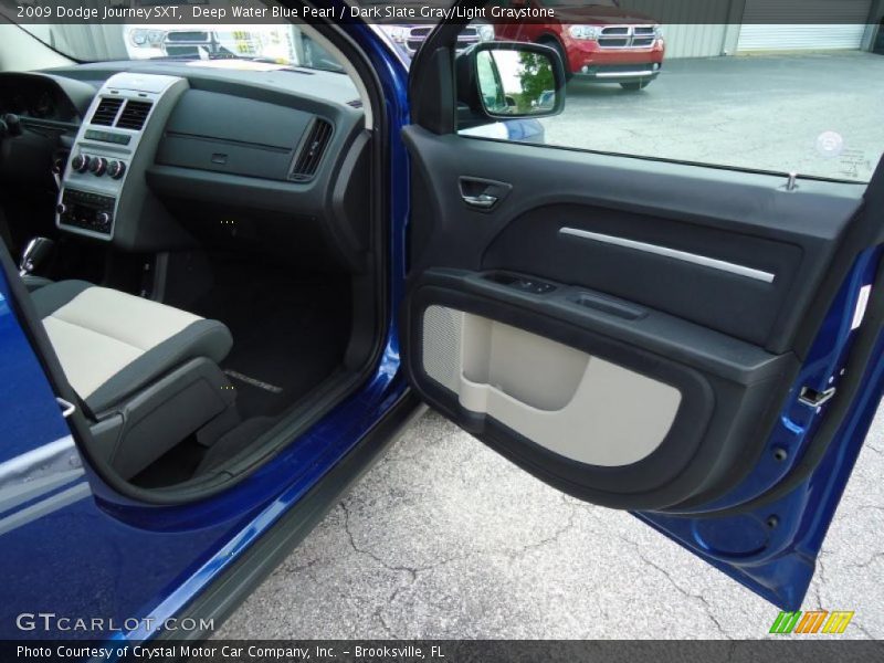 Deep Water Blue Pearl / Dark Slate Gray/Light Graystone 2009 Dodge Journey SXT