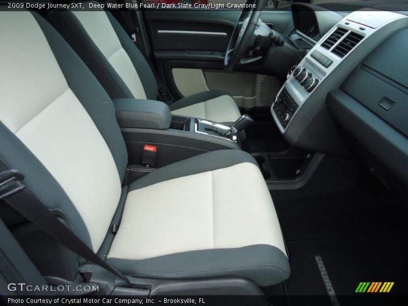 Deep Water Blue Pearl / Dark Slate Gray/Light Graystone 2009 Dodge Journey SXT