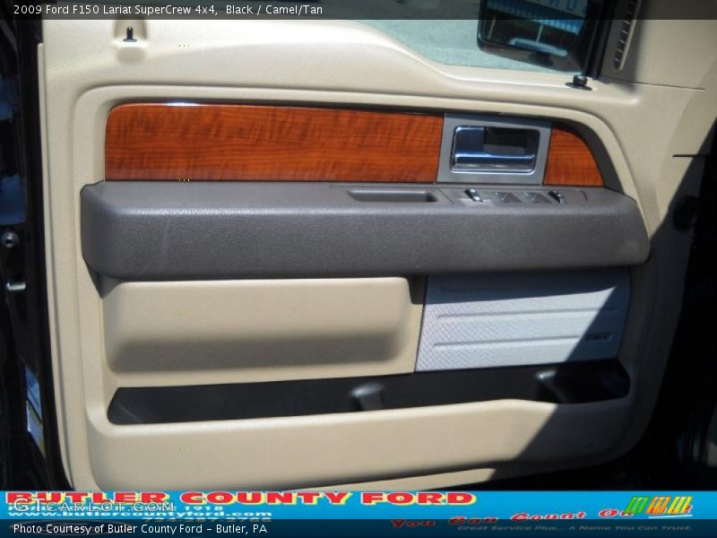 Black / Camel/Tan 2009 Ford F150 Lariat SuperCrew 4x4