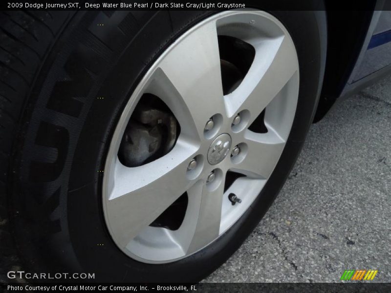 Deep Water Blue Pearl / Dark Slate Gray/Light Graystone 2009 Dodge Journey SXT