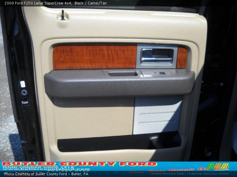 Black / Camel/Tan 2009 Ford F150 Lariat SuperCrew 4x4