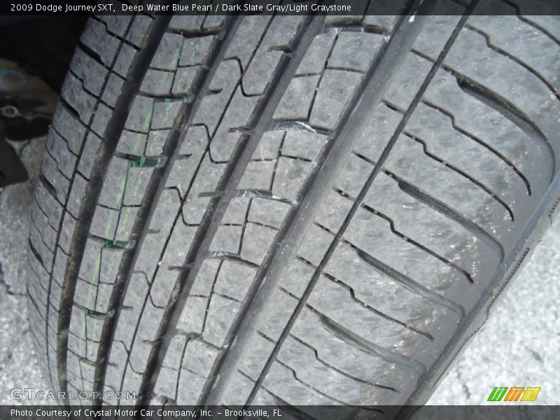 Deep Water Blue Pearl / Dark Slate Gray/Light Graystone 2009 Dodge Journey SXT
