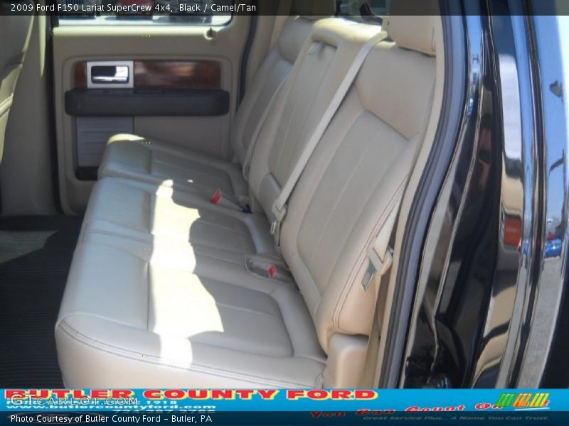 Black / Camel/Tan 2009 Ford F150 Lariat SuperCrew 4x4