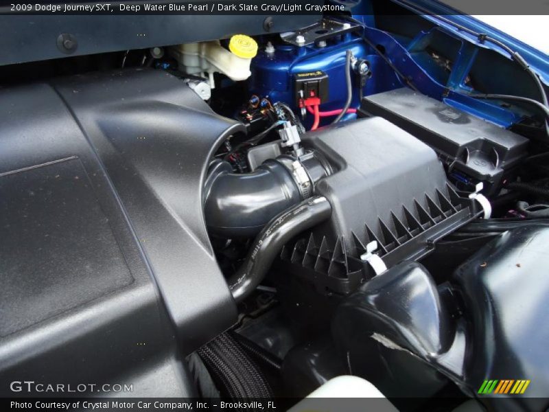 Deep Water Blue Pearl / Dark Slate Gray/Light Graystone 2009 Dodge Journey SXT