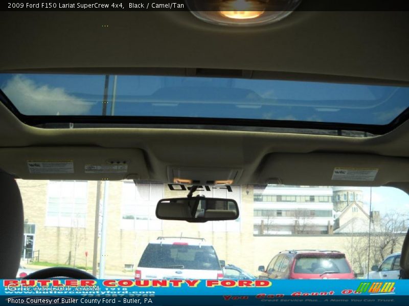 Black / Camel/Tan 2009 Ford F150 Lariat SuperCrew 4x4