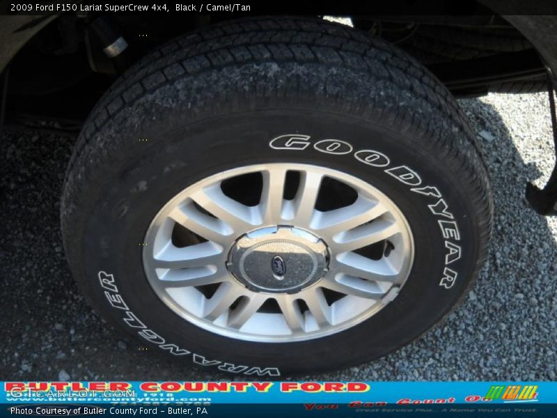 Black / Camel/Tan 2009 Ford F150 Lariat SuperCrew 4x4