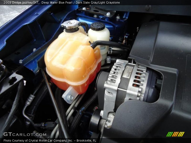 Deep Water Blue Pearl / Dark Slate Gray/Light Graystone 2009 Dodge Journey SXT