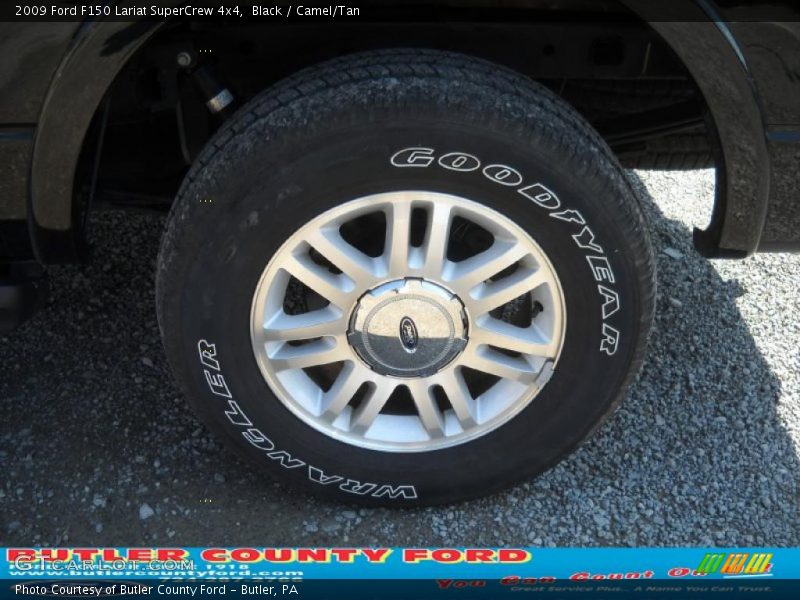 Black / Camel/Tan 2009 Ford F150 Lariat SuperCrew 4x4