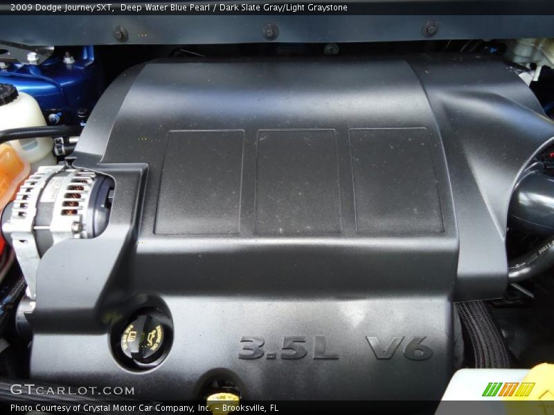 Deep Water Blue Pearl / Dark Slate Gray/Light Graystone 2009 Dodge Journey SXT