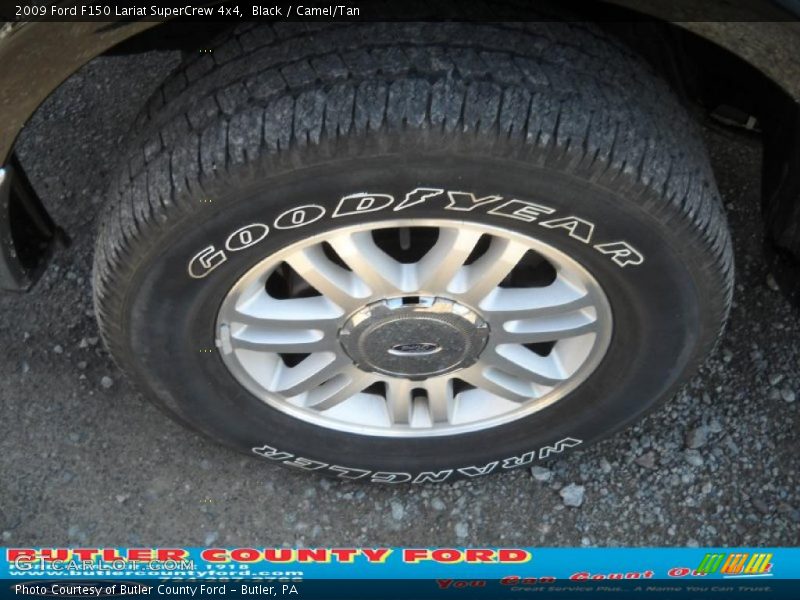 Black / Camel/Tan 2009 Ford F150 Lariat SuperCrew 4x4