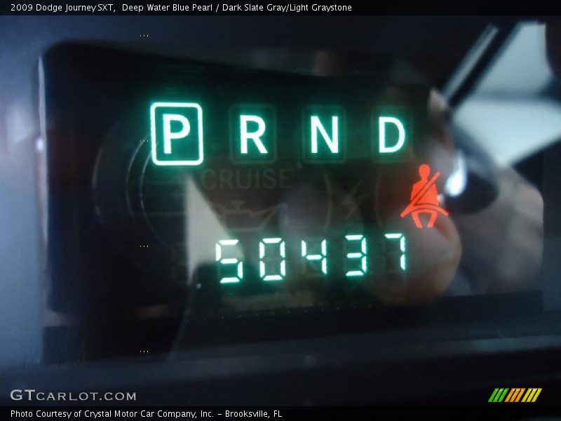 Deep Water Blue Pearl / Dark Slate Gray/Light Graystone 2009 Dodge Journey SXT