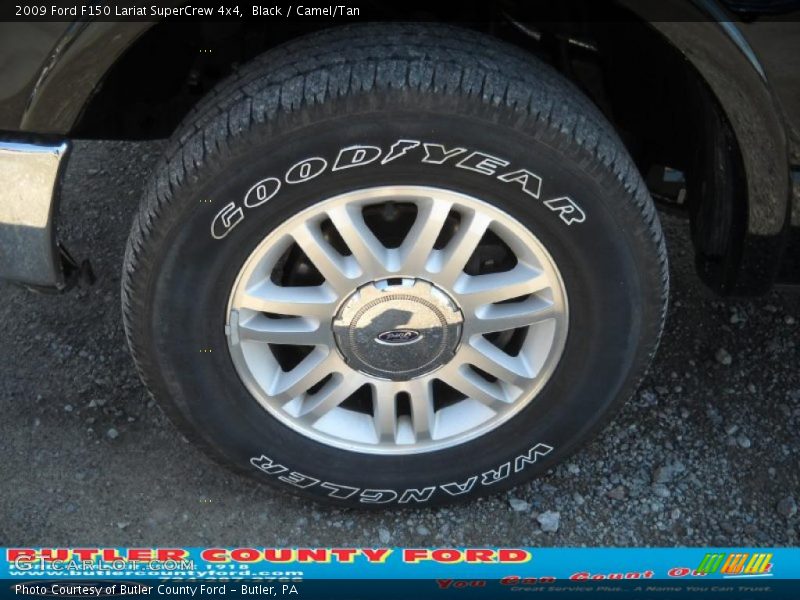 Black / Camel/Tan 2009 Ford F150 Lariat SuperCrew 4x4