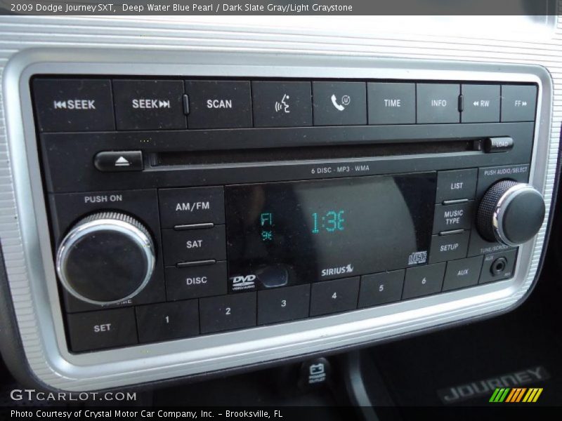 Deep Water Blue Pearl / Dark Slate Gray/Light Graystone 2009 Dodge Journey SXT