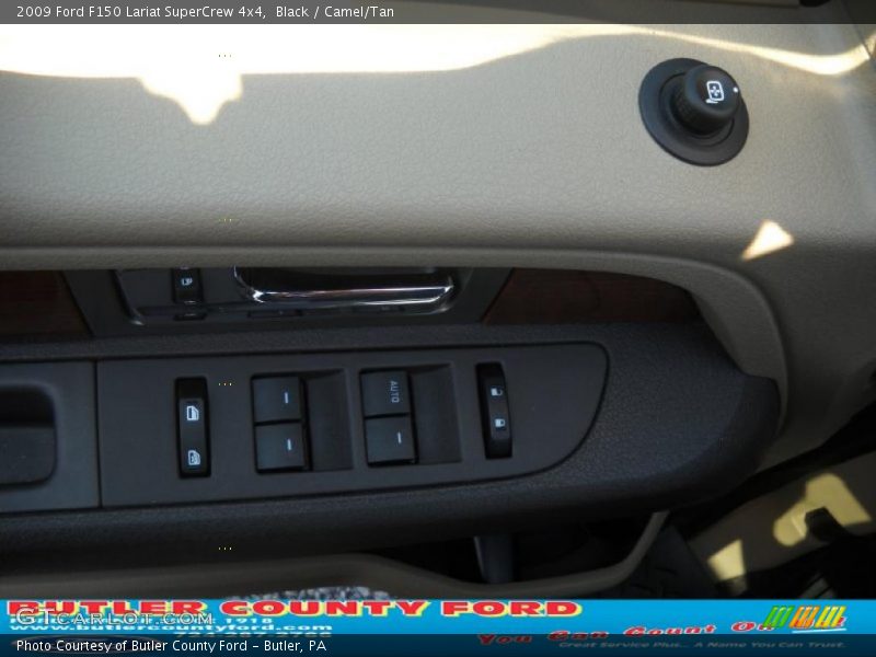 Black / Camel/Tan 2009 Ford F150 Lariat SuperCrew 4x4