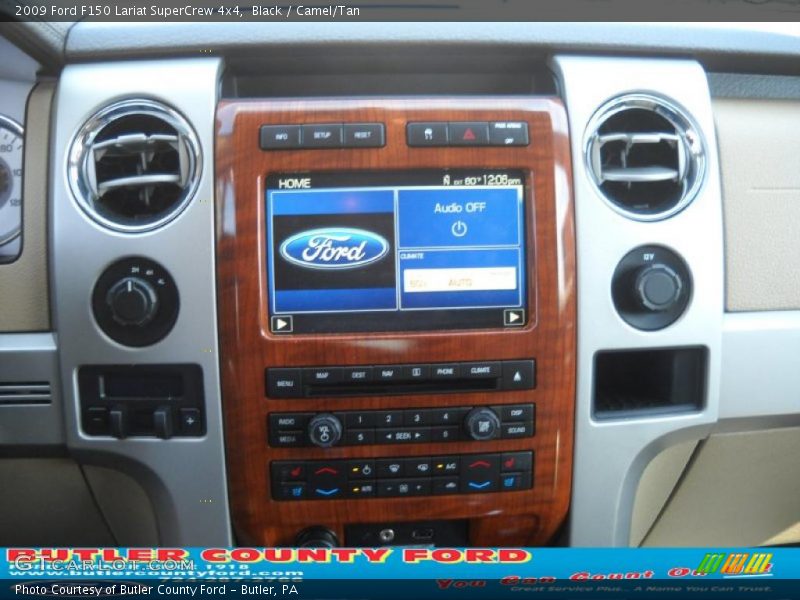 Black / Camel/Tan 2009 Ford F150 Lariat SuperCrew 4x4