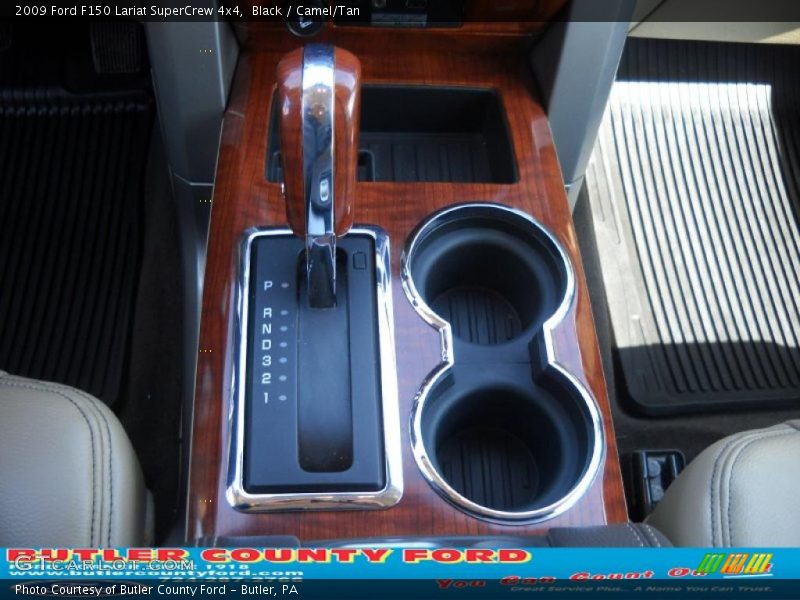 Black / Camel/Tan 2009 Ford F150 Lariat SuperCrew 4x4
