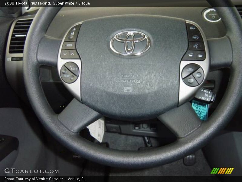 Super White / Bisque 2008 Toyota Prius Hybrid