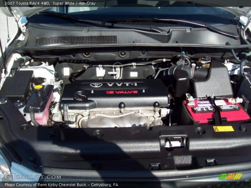Super White / Ash Gray 2007 Toyota RAV4 4WD