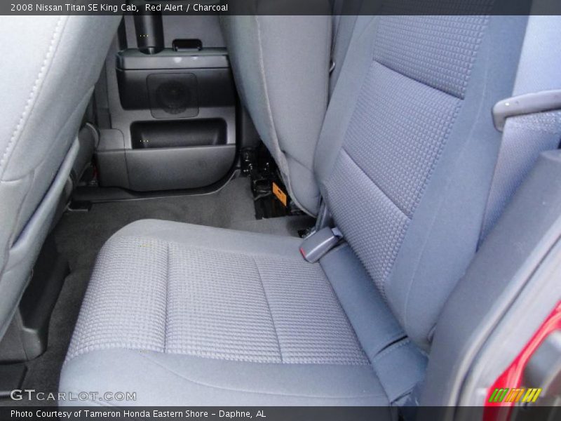 Red Alert / Charcoal 2008 Nissan Titan SE King Cab
