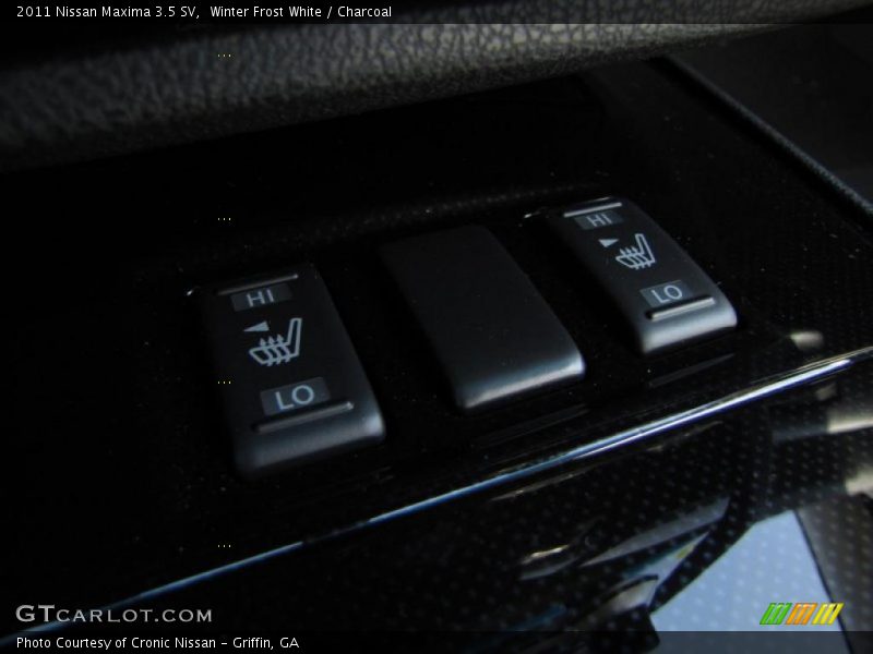 Winter Frost White / Charcoal 2011 Nissan Maxima 3.5 SV