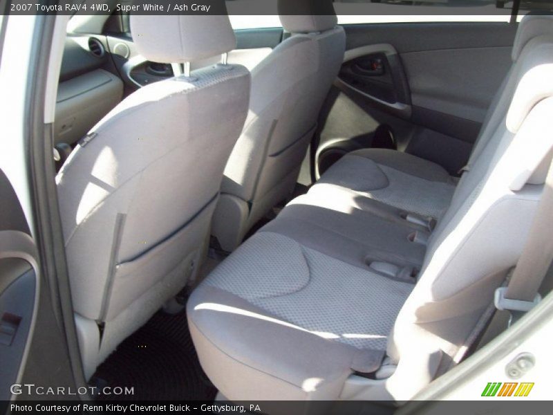 Super White / Ash Gray 2007 Toyota RAV4 4WD