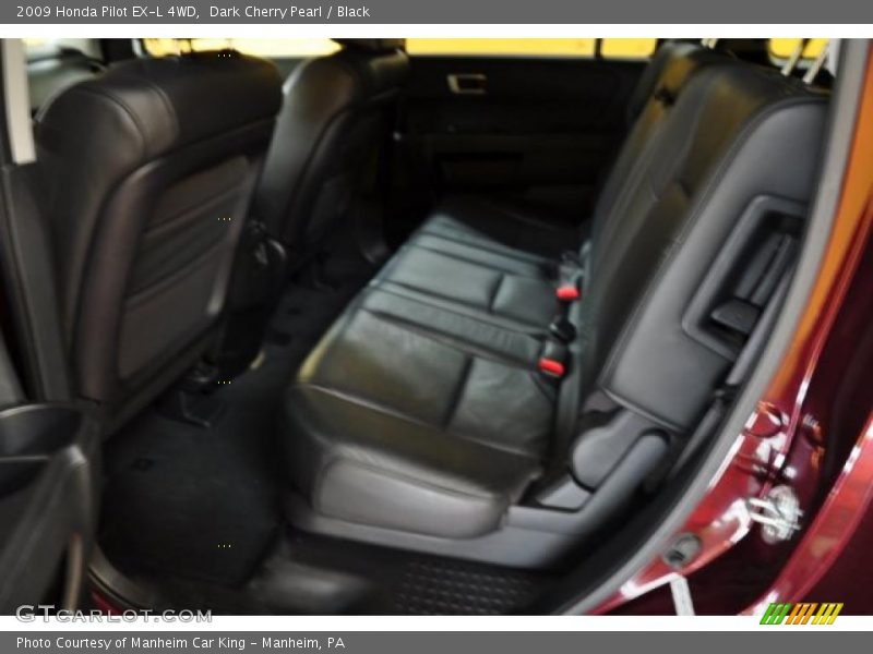 Dark Cherry Pearl / Black 2009 Honda Pilot EX-L 4WD