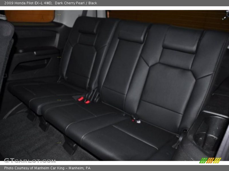 Dark Cherry Pearl / Black 2009 Honda Pilot EX-L 4WD