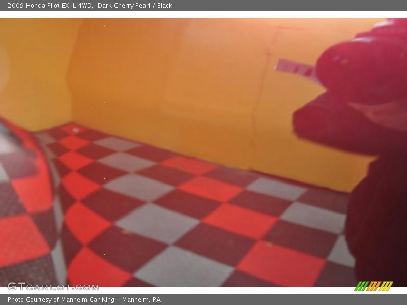 Dark Cherry Pearl / Black 2009 Honda Pilot EX-L 4WD